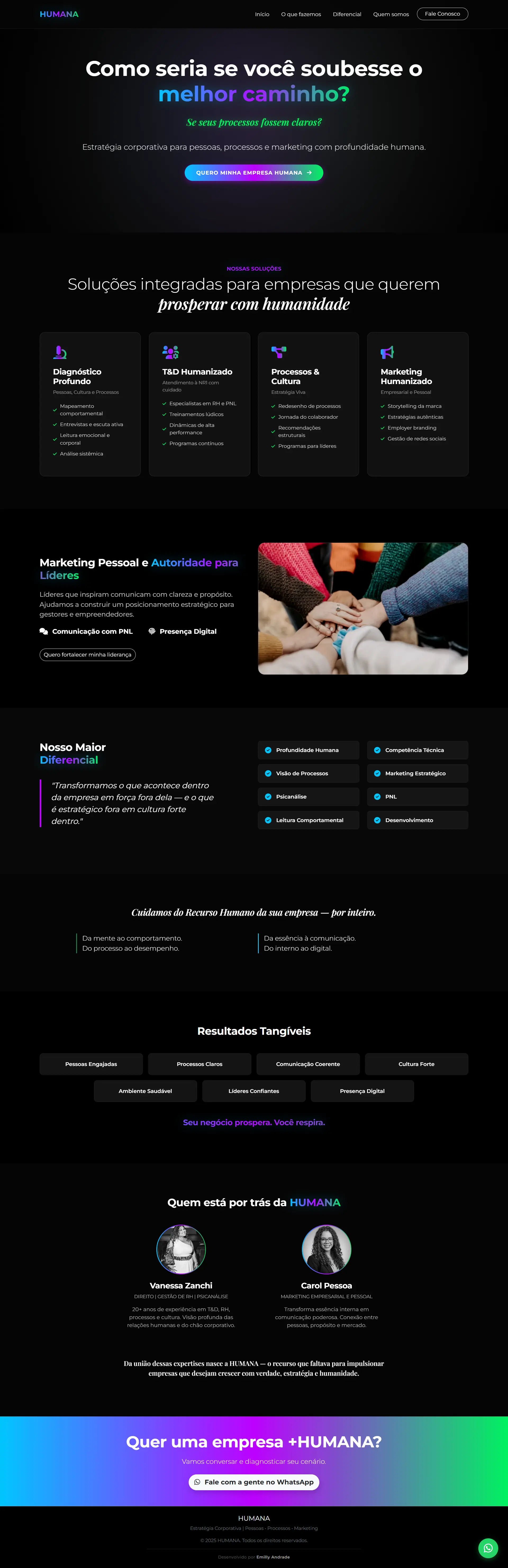 Projeto Site Humana