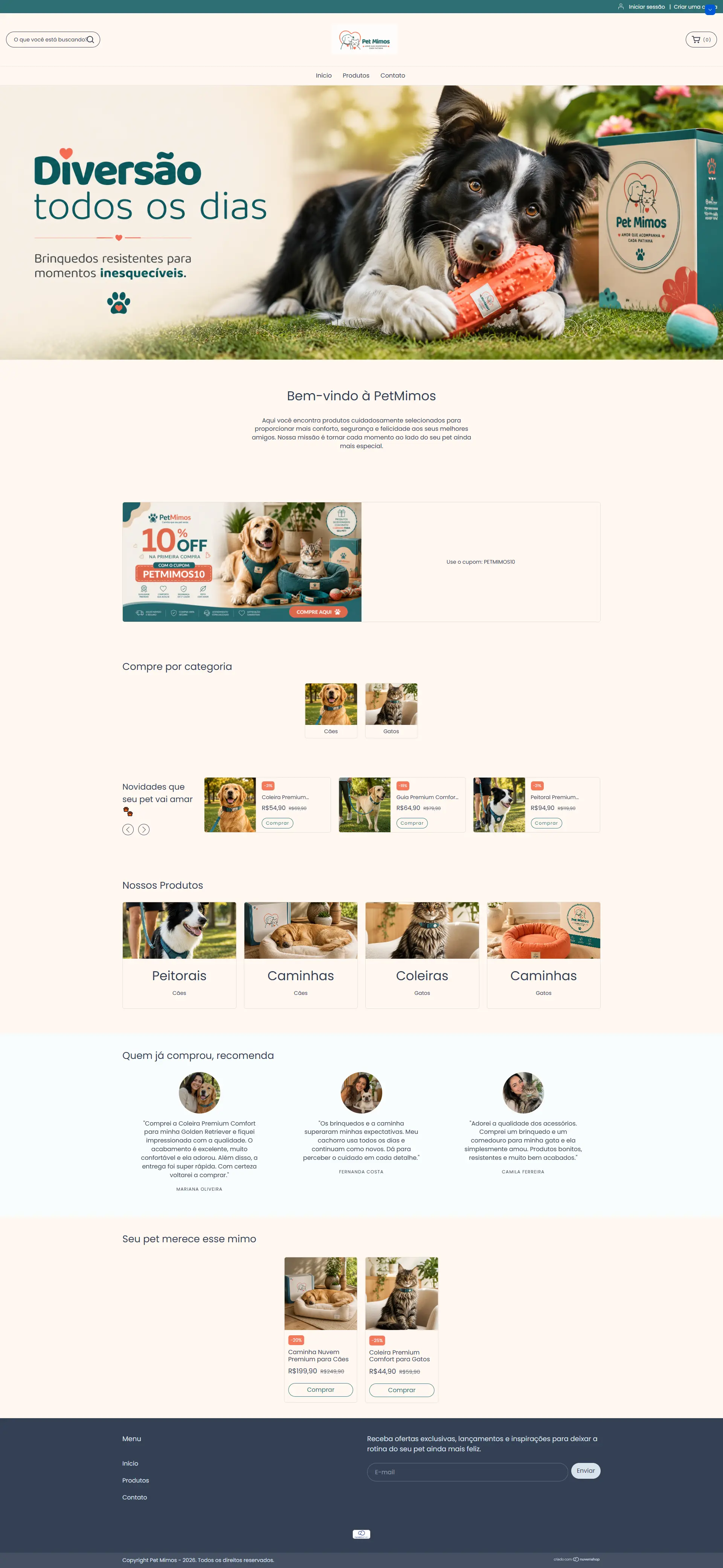Print do site do cliente 2